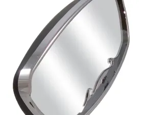 CIPA USA Mirror head Black with chrome trim 7 x 17 inch marine mirror head