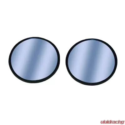 CIPA USA Blue Tinted HotSpot Mirrors - 2" Convex mirror with stick-on mounting - 49111