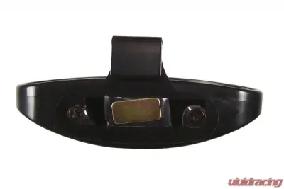 CIPA USA Top Mount adjustable Clamp on Wide Angle Blind Spot Mirror- Black. - 49805