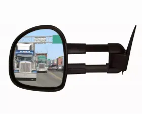 CIPA USA Towing Mirror - Kit contains 1 LH mirror, instructions, and hardware