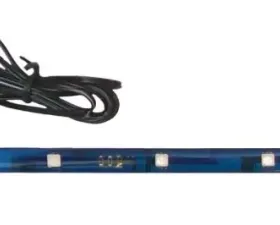CIPA USA Blue LED Ultrabrights Light Strip - 180 degree illumination with no hot spots