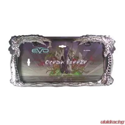CIPA USA License Plate Frame"Ocean Breeze" with a high quality metalic finish. - 93458