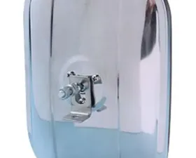 CIPA USA Mirror Head - 6 by 7.875 inches stainless steel head with bracket and hardware
