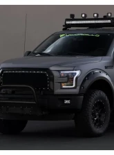 Armordillo USA Texture Black MS Series Bull Bar with  Skid Plate Toyota Tacoma 2005-2015                                     - 7161030 - Image 9
