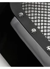Armordillo USA Gloss Black Studded Mesh Grill Dodge Ram 1500 2002-2005                                     - 7161399 - Image 3