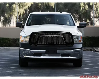 Armordillo USA Gloss Black OE-Style Grill Ram 1500 2013-2018 - 7161429