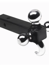 Armordillo USA Black Universal Tri Ball Mount For 2" Receiver                                     - 7161467 - Image 9