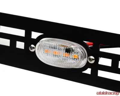 Armordillo USA Matte Black Hood Grill Insert with Lights for Toyota Tundra 2014-2024 - 7180161