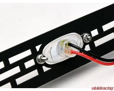 Armordillo USA Matte Black Hood Grill Insert with Lights for Toyota Tundra 2014-2024 - 7180161