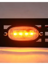 Armordillo USA Matte Black Hood Grill Insert with Lights for Toyota Tundra 2014-2024                                     - 7180161 - Image 4