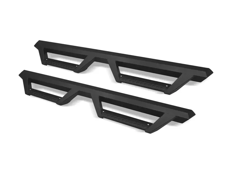 Armordillo USA Matte Black AR Drop Step Chevrolet Silverado 1500 Crew Cab 2007-2018 - 7180017