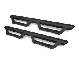 Armordillo USA Matte Black AR Drop Step Chevrolet Silverado 2500 | 3500 Crew Cab 2007-2018