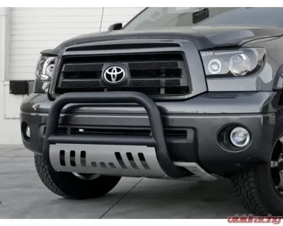 Armordillo USA Classic Bull Bar with Aluminum Skid Plate 3Inch Matte Black Nissan Frontier 2005-2019 - 7177123