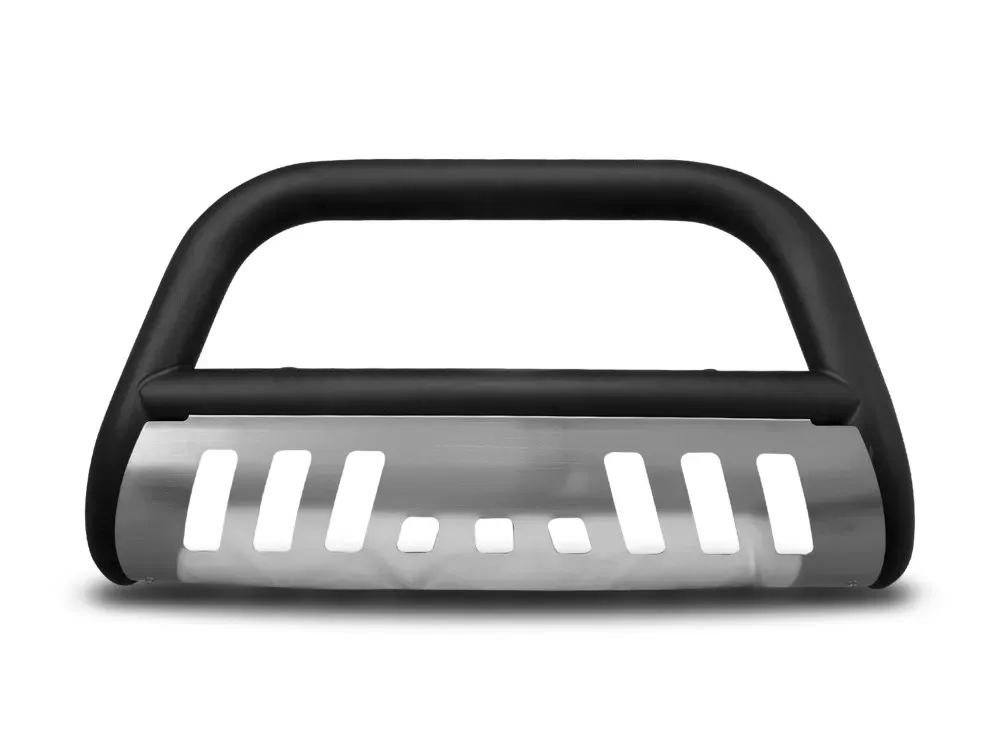 Armordillo USA 3" Matte Black Classic Bull Bar with Aluminum Skid Plate Toyota Fj Cruiser 2007-2014 - 7145269