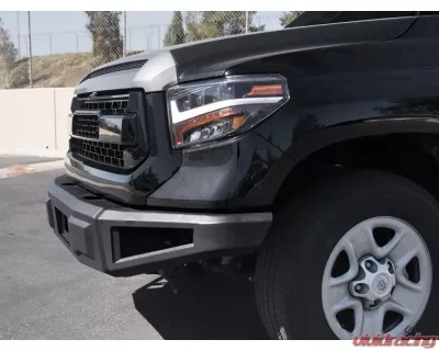 Armordillo USA Matte Black Front RP Bumper Toyota Tundra 2014-2024 - 7161993