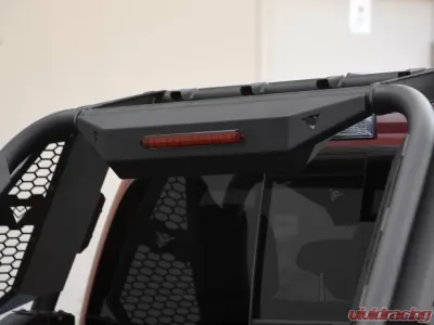 Armordillo USA Matte Black CR-M Chase Rack with 3rd Brake Light for Mid Size Trucks - 7162457