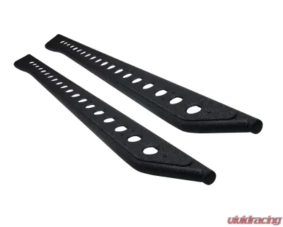 Armordillo RS Series Running Board Textured Black Chevrolet Silverado | GMC Sierra 1500 | 2500 | 3500 Extended Cab 2007-2023 - 8702727