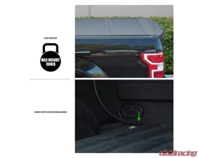 Armordillo CoveRex TFX Series Folding Truck Bed Tonneau Cover 6 Ft Bed Ford Ranger 2019-2023 - 7163041