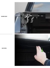 Armordillo CoveRex TFX Series Folding Truck Bed Tonneau Cover 6 Ft Bed Ford Ranger 2019-2023                                     - 7163041 - Image 4