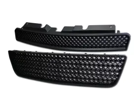 Armordillo USA Gloss Black Mesh Style Grill Chevrolet Monte Carlo Excl. SS 2006-2007