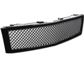 Armordillo USA Gloss Black Mesh Style Grill Chevrolet Silverado 1500 2007-2013