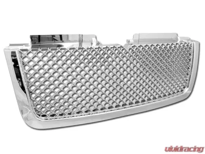 Armordillo USA Chrome Mesh Style Grill Chevrolet Trailblazer 2006-2009 - 7147478