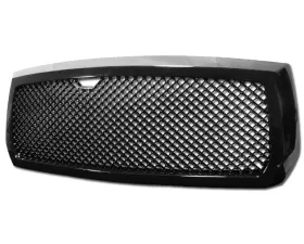 Armordillo USA Gloss Black Mesh Style Grill Dodge Dakota 2005-2007