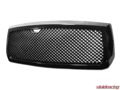 Armordillo USA Gloss Black Mesh Style Grill Dodge Dakota 2005-2007 - 7147713