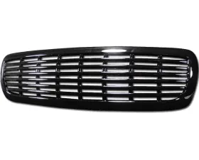 Armordillo USA Gloss Black Horizontal Style Grill Dodge Durango 1997-2003