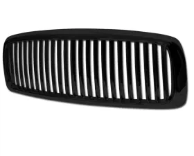 Armordillo USA Gloss Black Vertical Style Grill Dodge Ram 1500 2002-2005
