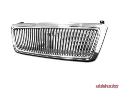 Armordillo USA Chrome Vertical Style Grill Ford F-150 | Lincoln Mark LT - 7148192