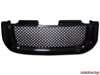 Armordillo USA Gloss Black Mesh Style Grill GMC Envoy 2002-2008 - 7148604
