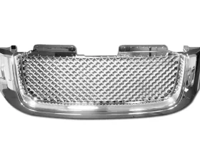 Armordillo USA Chrome Mesh Style Grill GMC Envoy 2002-2008