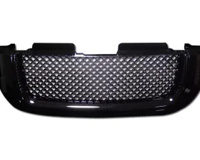 Armordillo USA Gloss Black Mesh Style Grill GMC Envoy XL 2002-2009