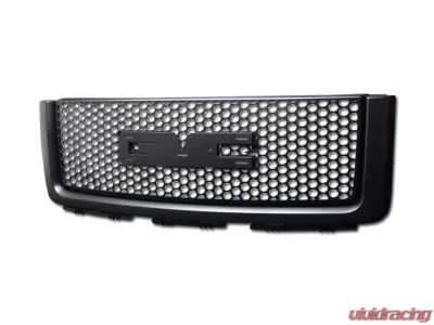 Armordillo USA Gloss Black OE - Denali Style Grill GMC Sierra 1500 | Denali 2007-2013 - 7148642