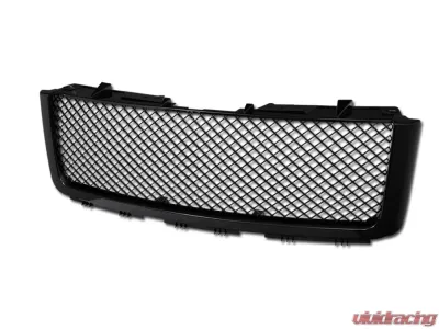Armordillo USA Gloss Black Mesh Style Grill GMC Sierra 1500 2007-2013 - 7148666