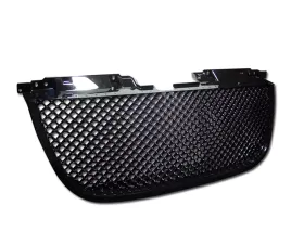 Armordillo USA Gloss Black Mesh Style Grill GMC Yukon | Denali 2007-2014