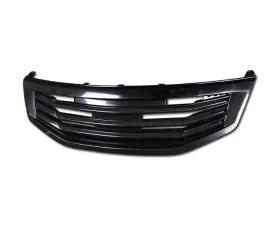 Armordillo USA Gloss Black Horizontal Style Grill Honda Accord Sedan 2011-2012