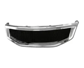 Armordillo USA Chrome Shell Mesh Style Grill Honda Accord Sedan 2011-2012