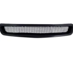 Armordillo USA Gloss Black Shell Mesh Style Grill Honda Civic 1999-2000