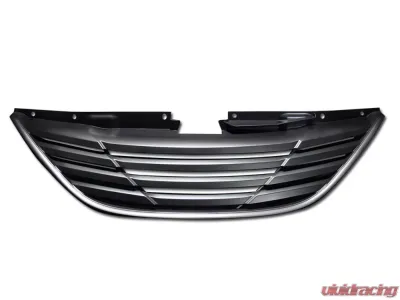 Armordillo USA Gloss Black Horizontal Style Grill Hyundai Sonata 2010-2014 - 7149243