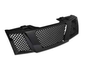 Armordillo USA Gloss Black Mesh Style Grill Nissan Titan 2004-2007