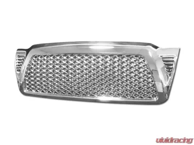 Armordillo USA Chrome Mesh Style Grill Toyota Tacoma 2005-2011 - 7150287