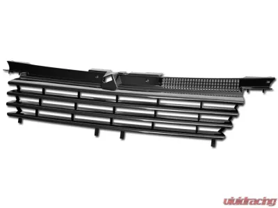 Armordillo USA Gloss Black Horizontal Style Grill Volkswagen Jetta 1999-2004 - 7150515