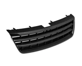 Armordillo USA Gloss Black Horizontal Style Grill Volkswagen Touareg 2003-2007