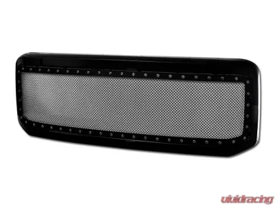 Armordillo USA Gloss Black Studded Mesh Grill Ford Super Duty F-250 | F-350 | F-450 2005-2007 - 7165274