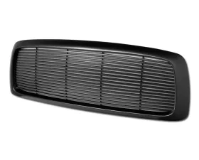 Armordillo USA Matte Black Horizontal Style Grill Dodge Ram 1500 2002-2005