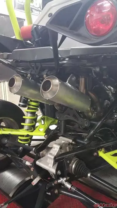 Alba Racing Can-Am Maverick XDS Alba Slip-on Exhaust - 600-XDS-SLIPON
