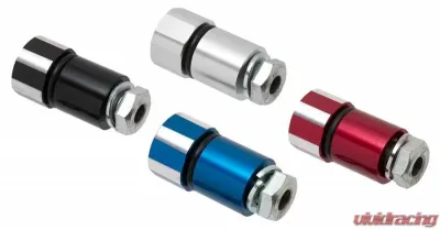 Alba Racing ATV/UTV Billet Whip Flag Holder Blue (FITS 1/4" AND 5/16" DIAMETER) - AFM-T1-L