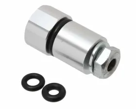 Alba Racing ATV/UTV Billet Whip Flag Holder Silver (FITS 1/4